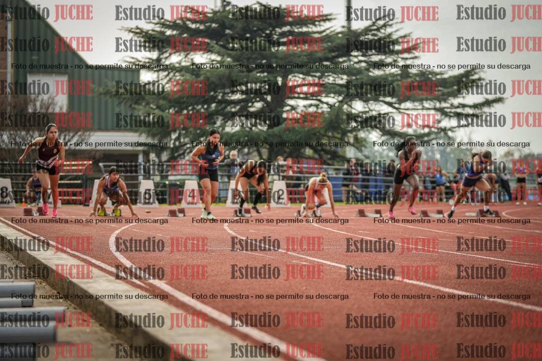Fotos de los 100 m llanos de mujeres