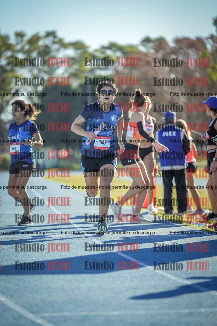 Fotos durante los relevos