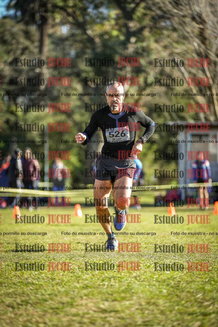 Fotos de la llegada del cross de 4000 m - varones