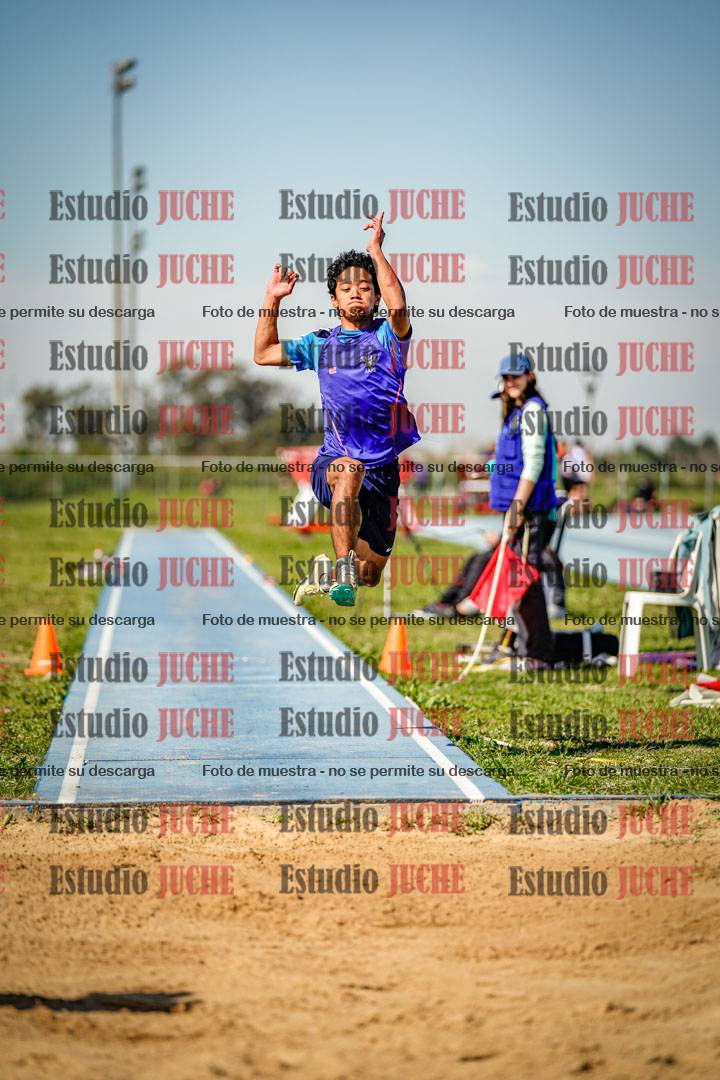Fotos del salto triple de varones