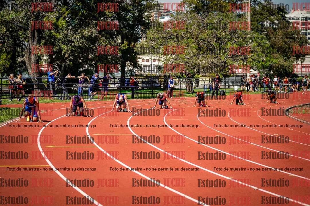 Fotos de los 200 m llanos de varones