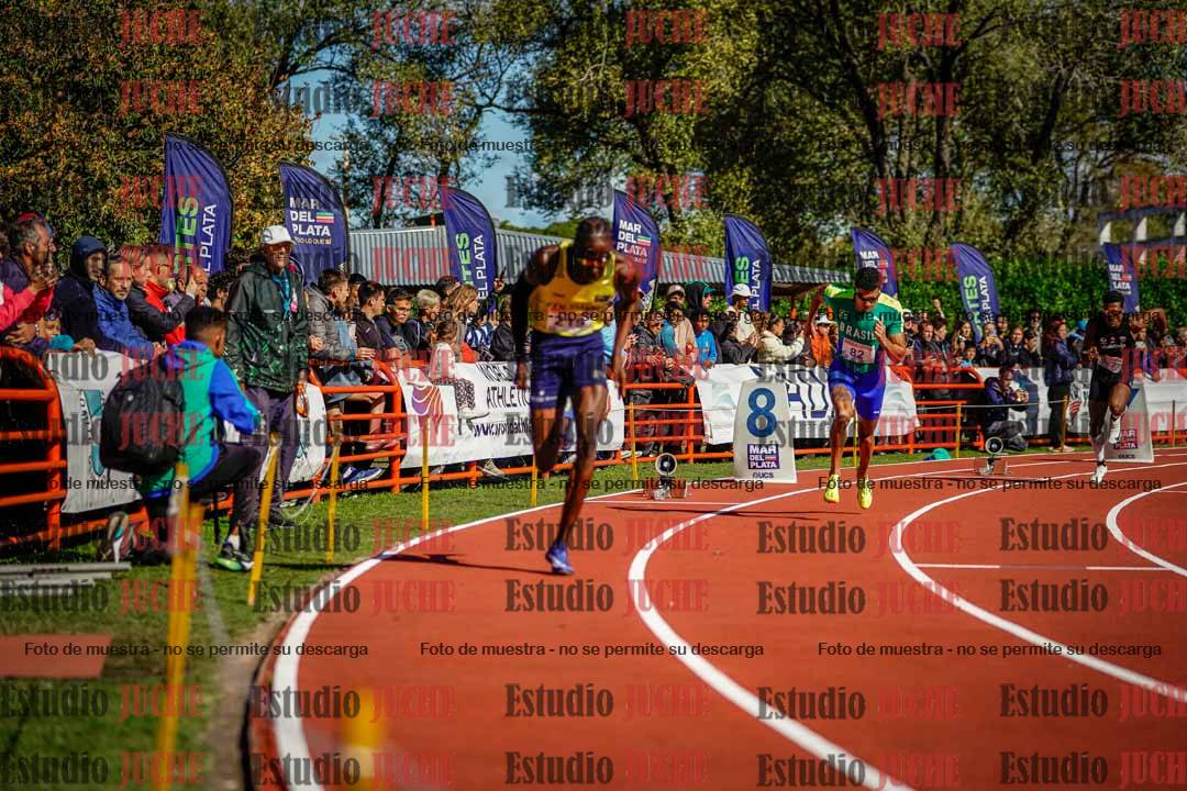 Fotos de los 400 m llanos de varones - FINAL