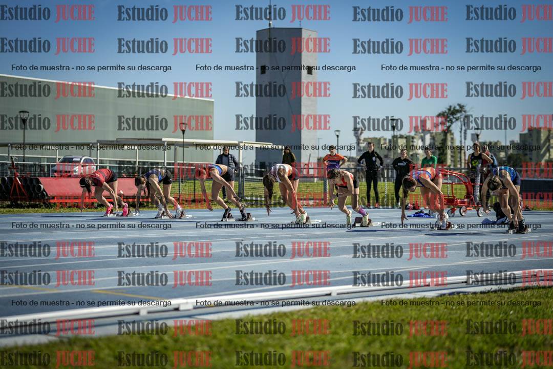 Fotos de los 100 m llanos de mujeres