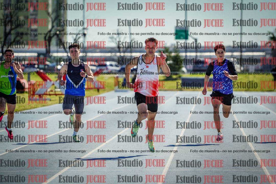 Fotos de los 200 m llanos de varones