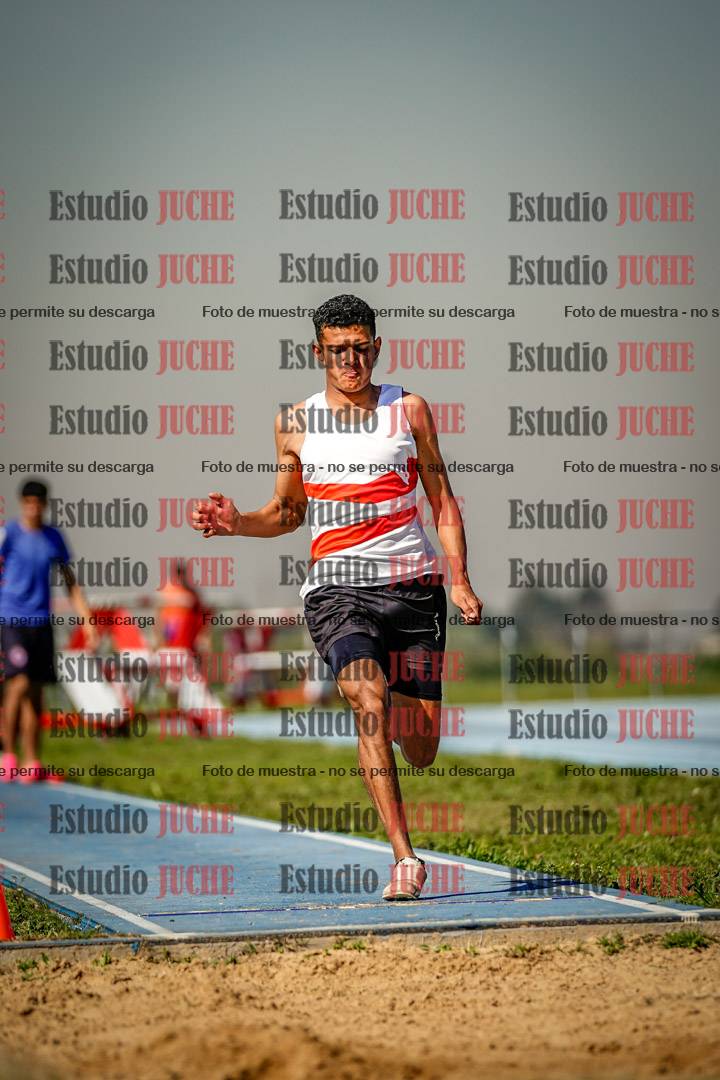 Fotos del salto en largo de varones