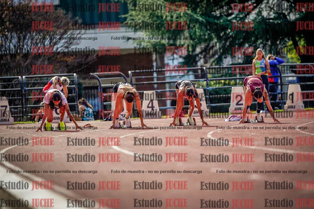 Fotos de los 100 m llanos de mujeres