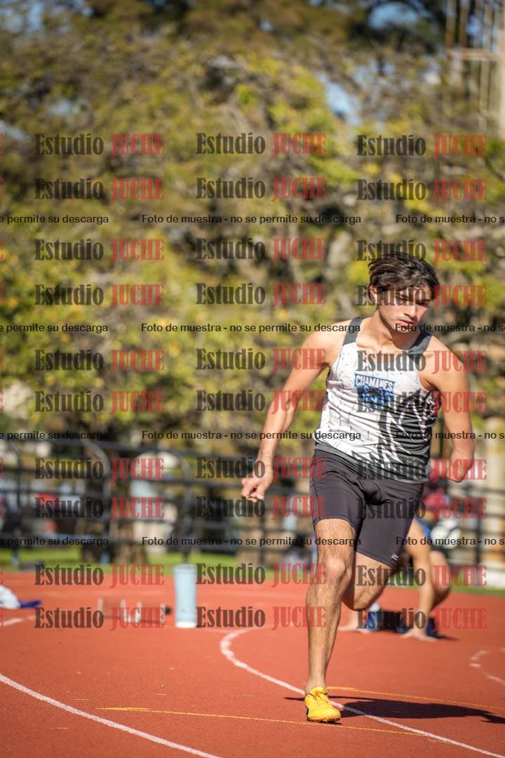 Fotos de los 200 m llanos de varones