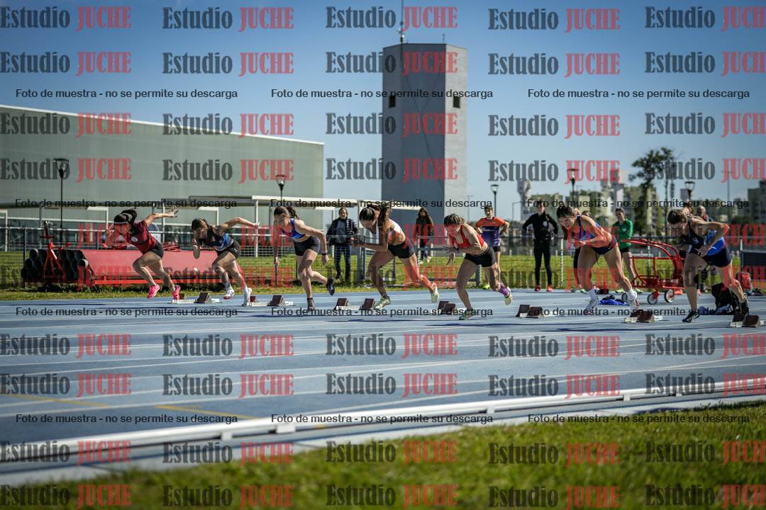Fotos de los 100 m llanos de mujeres