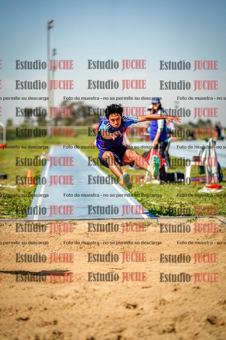 Fotos del salto triple de varones
