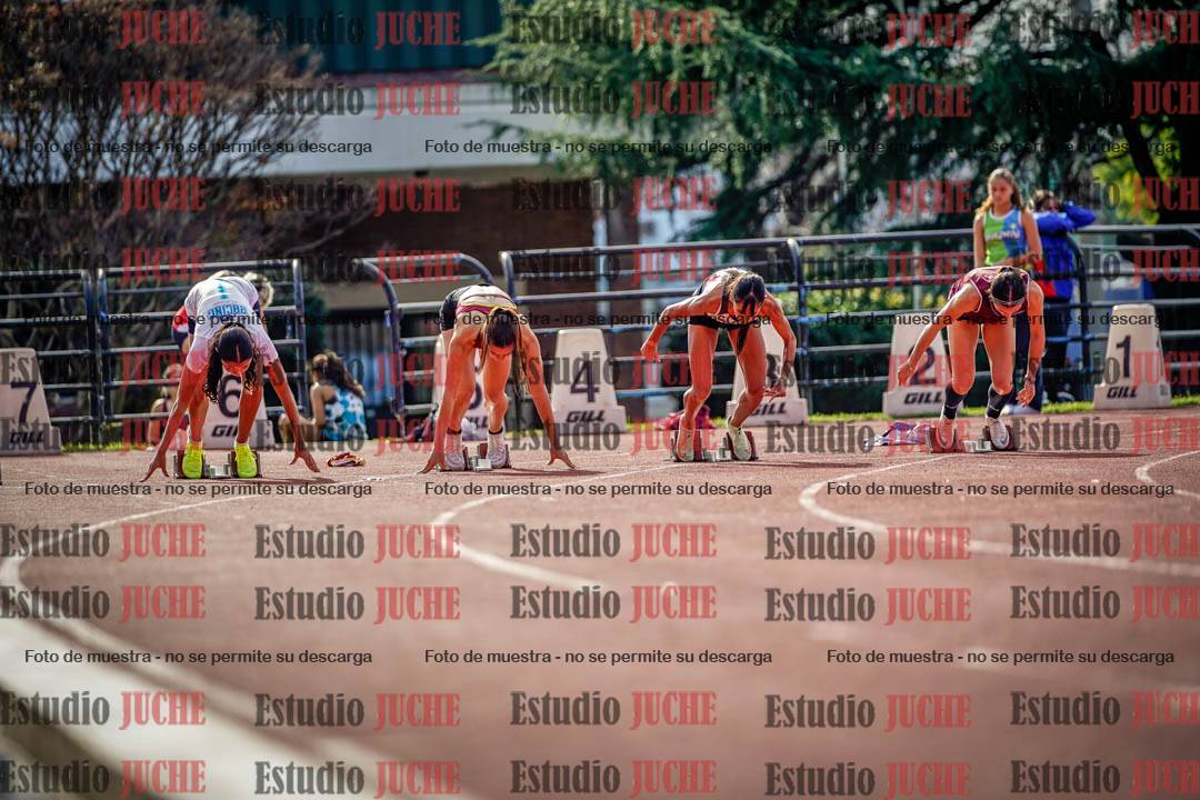Fotos de los 100 m llanos de mujeres