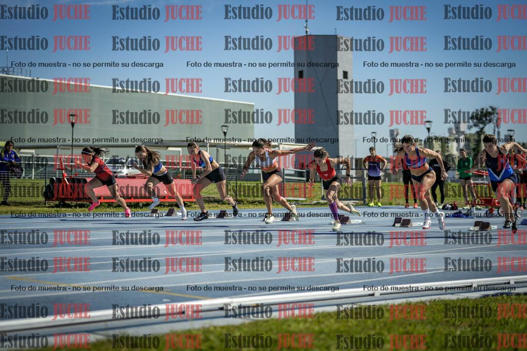 Fotos de los 100 m llanos de mujeres