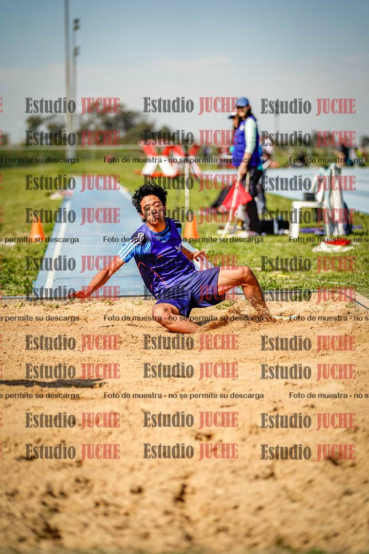 Fotos del salto triple de varones