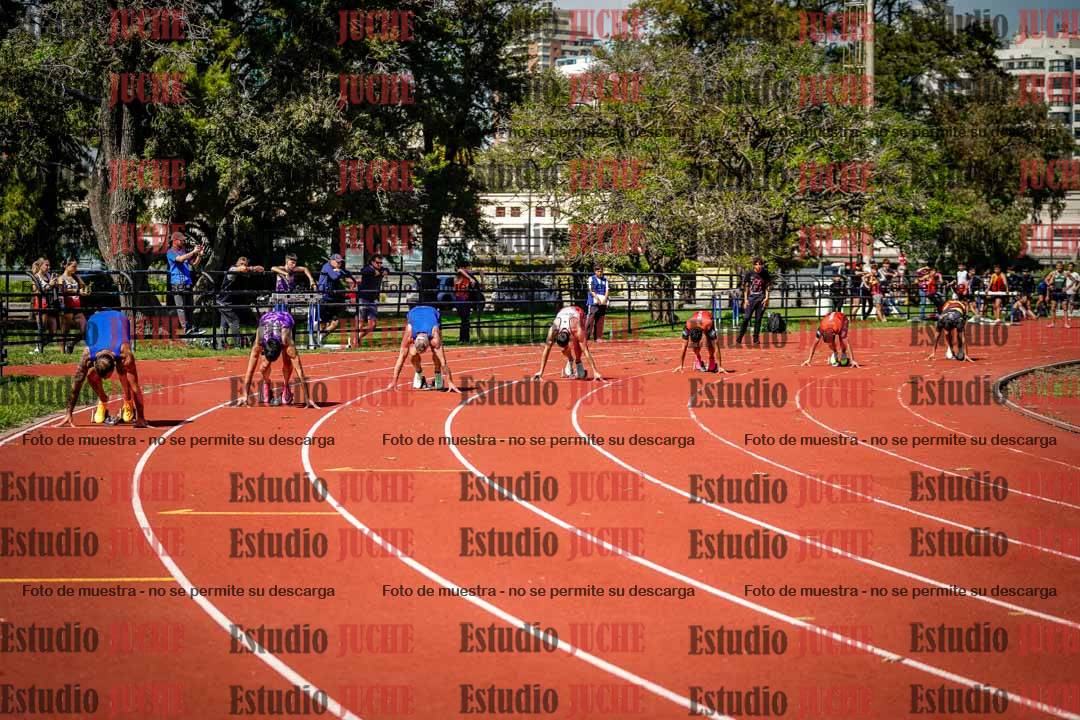 Fotos de los 200 m llanos de varones