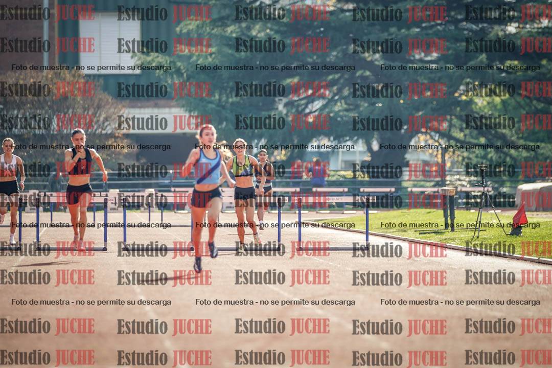 Fotos de los 400 m con vallas de mujeres