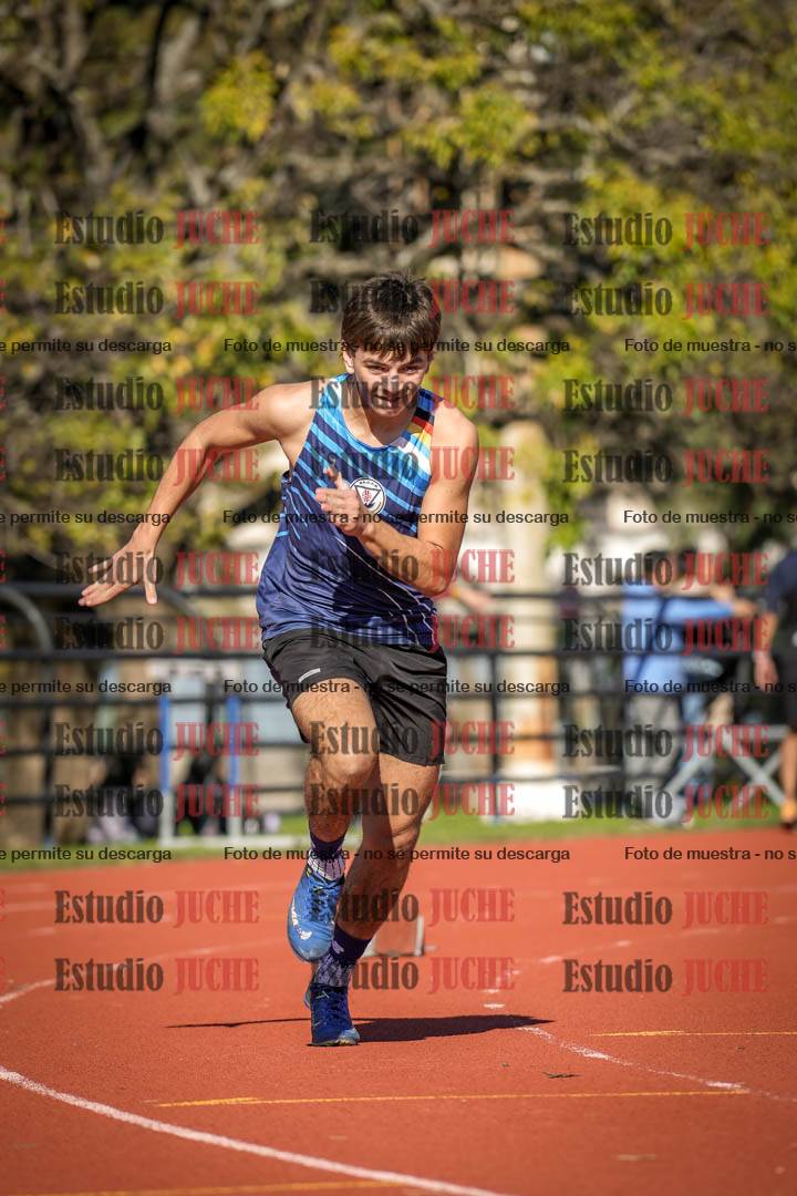 Fotos de los 200 m llanos de varones