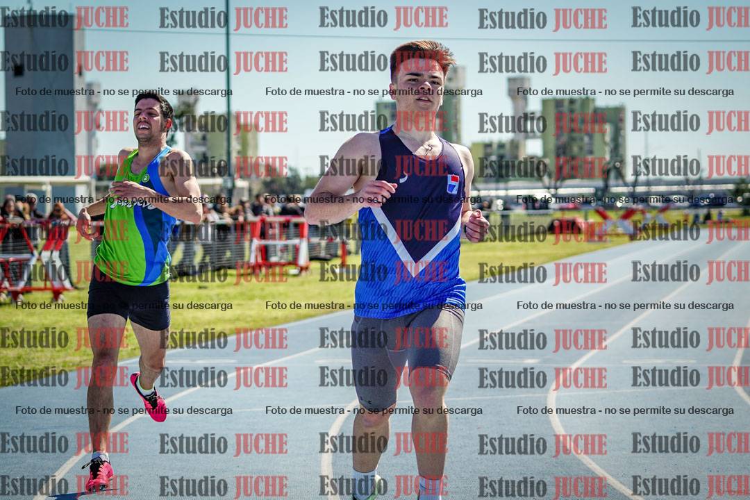 Fotos de los 200 m llanos de varones