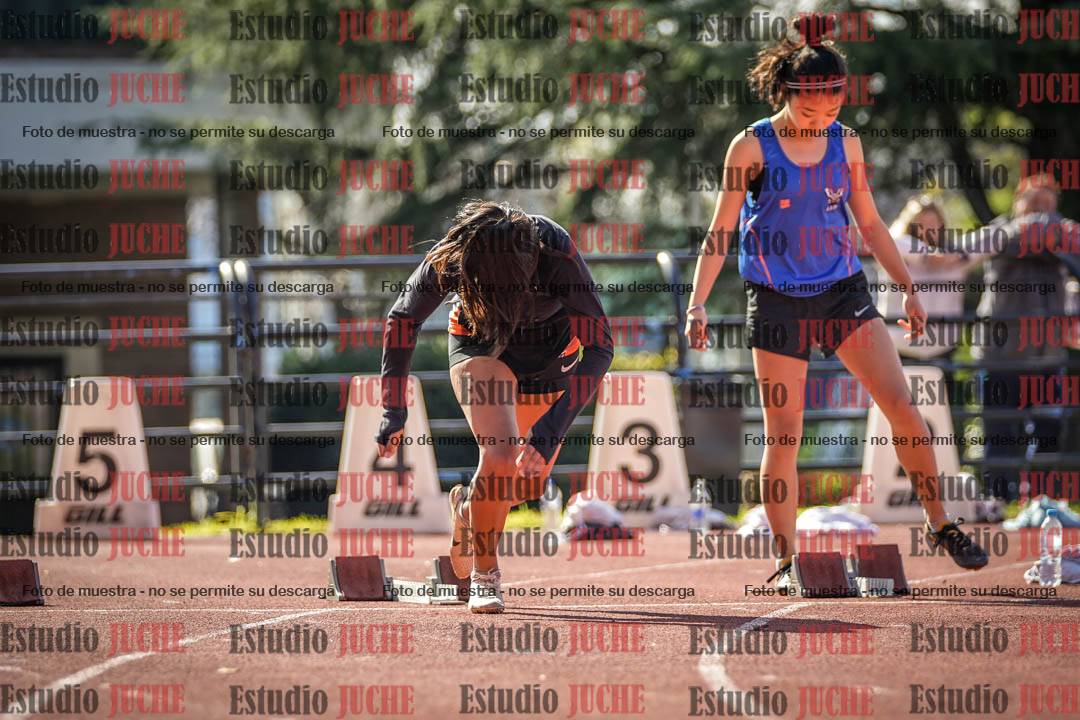 Fotos de los 100 m llanos de mujeres