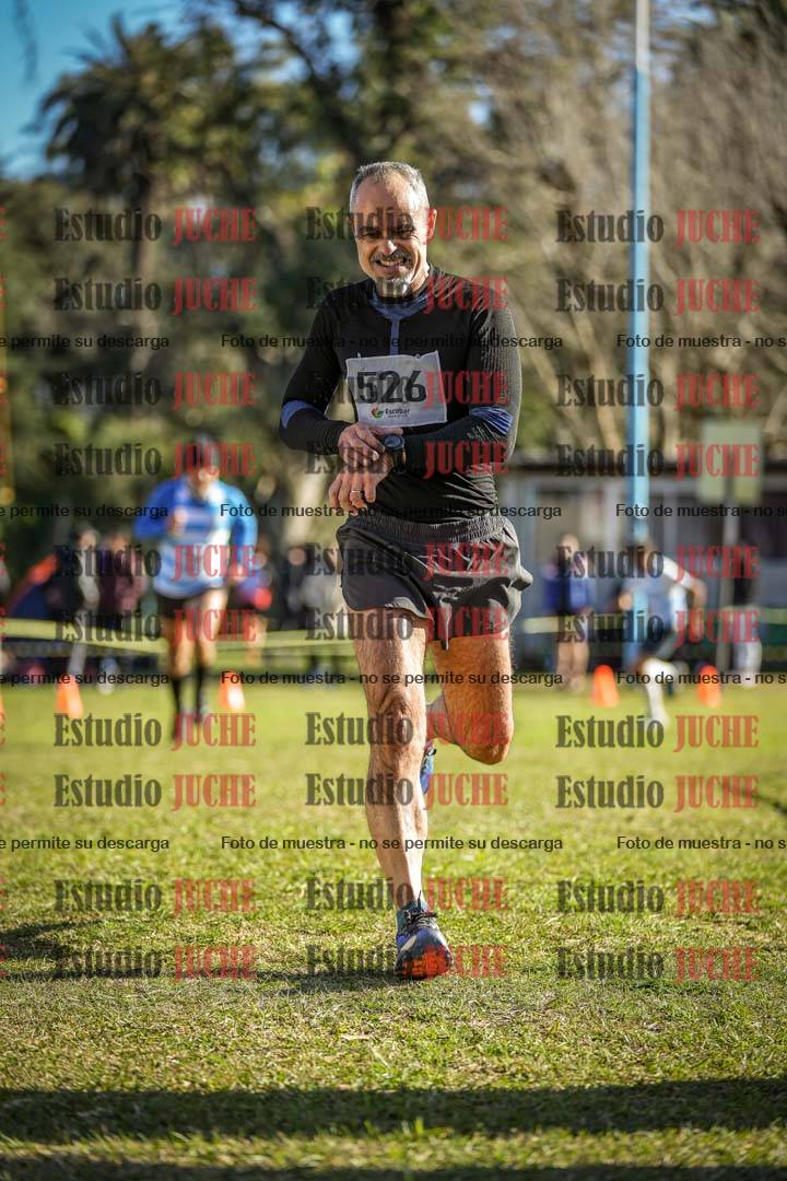 Fotos de la llegada del cross de 4000 m - varones