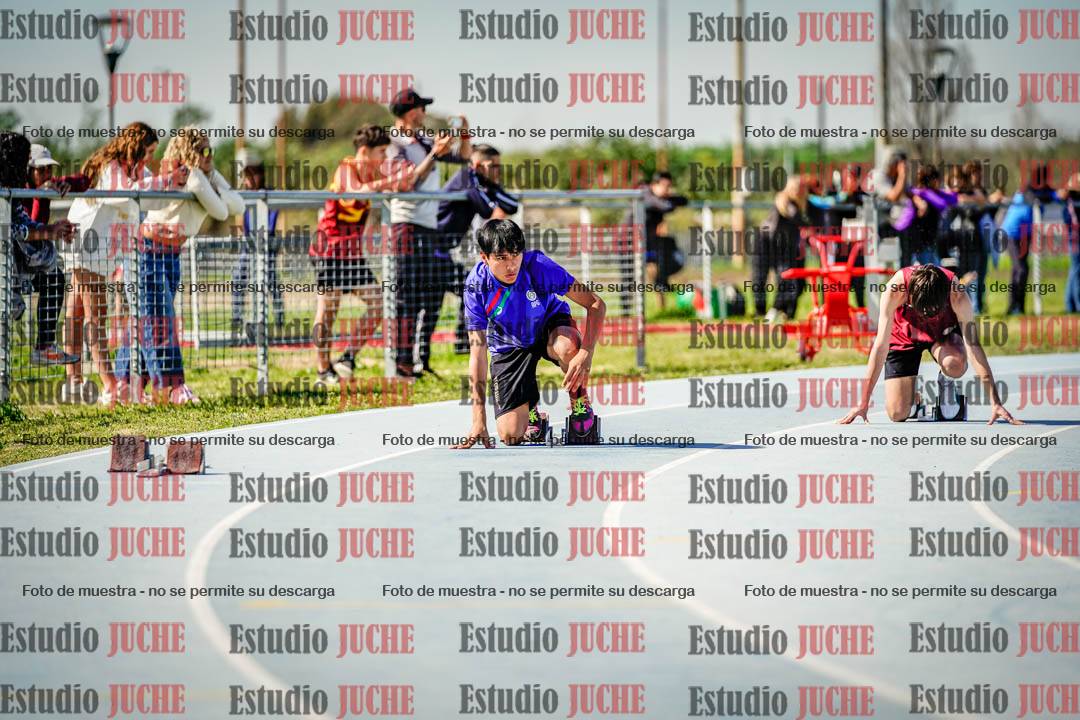 Fotos de los 200 m de varones