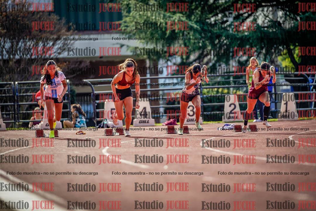 Fotos de los 100 m llanos de mujeres