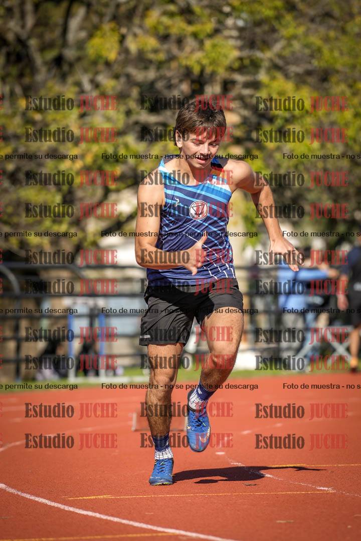 Fotos de los 200 m llanos de varones