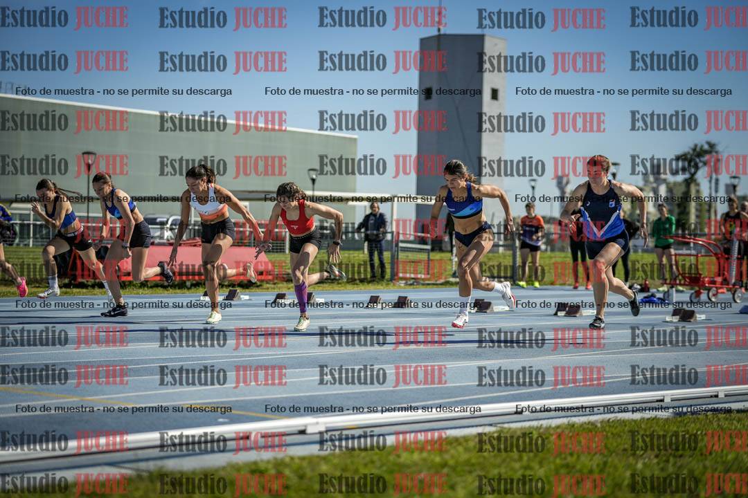 Fotos de los 100 m llanos de mujeres