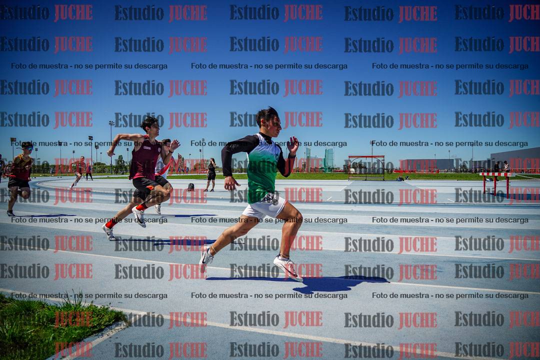 Fotos de los 200 m llanos de varones