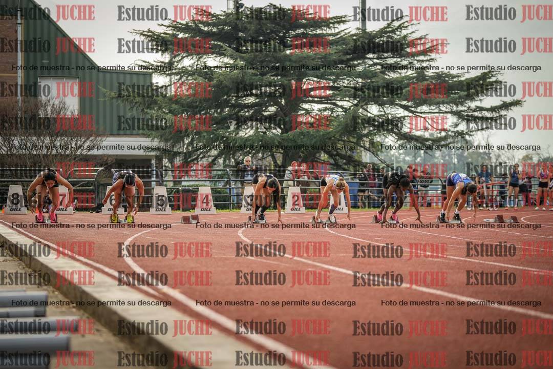 Fotos de los 100 m llanos de mujeres