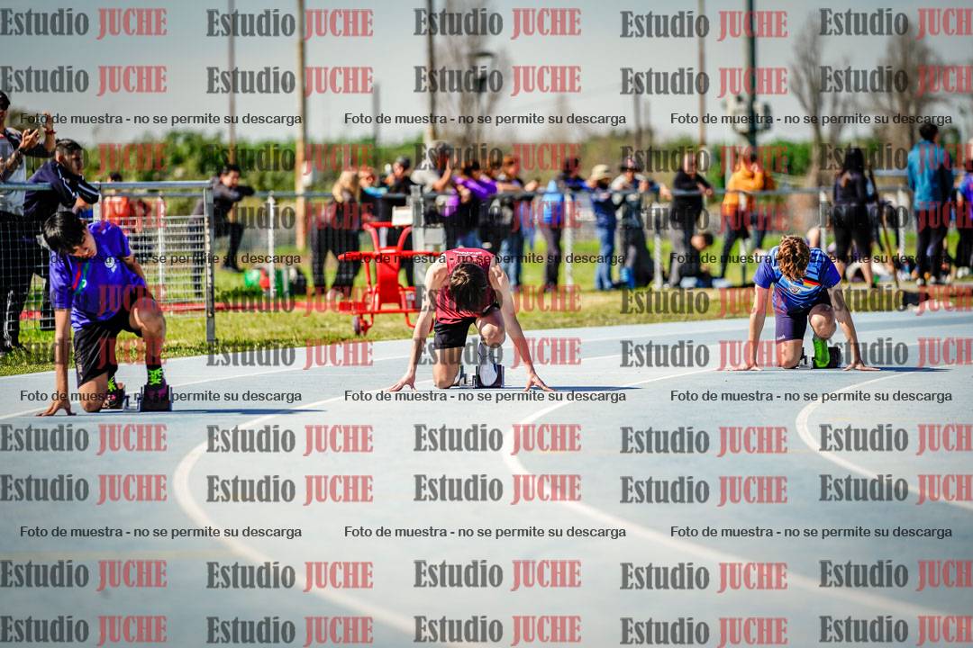 Fotos de los 200 m de varones