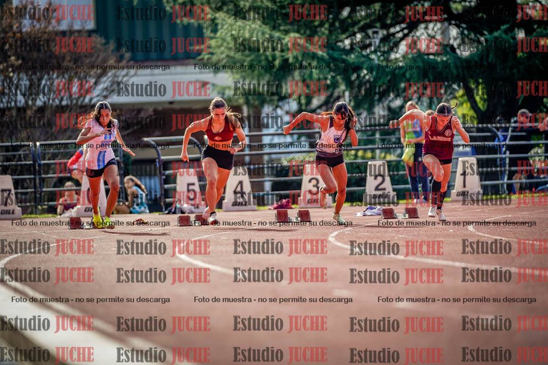 Fotos de los 100 m llanos de mujeres