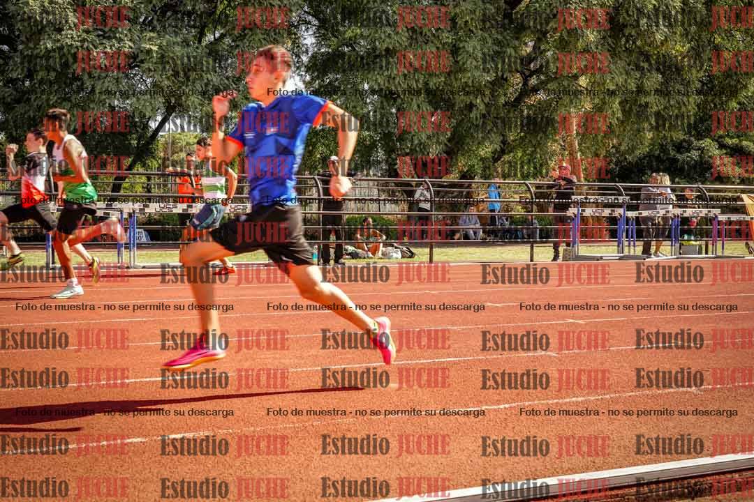 Fotos de los 100 m llanos de varones