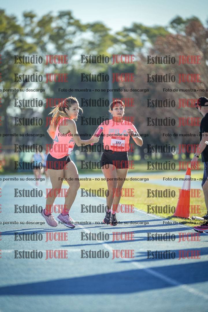 Fotos durante los relevos