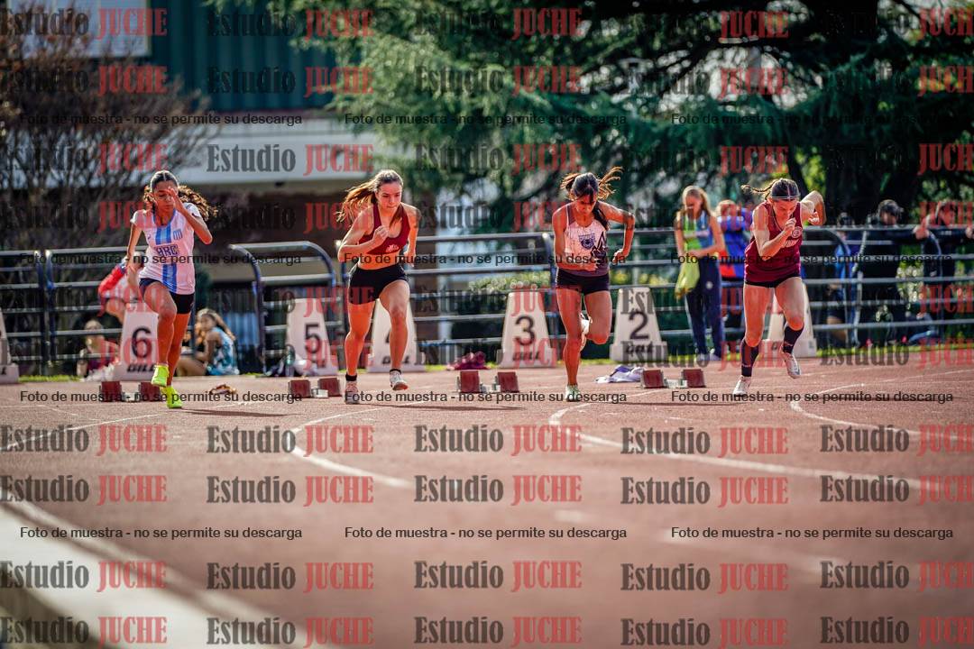 Fotos de los 100 m llanos de mujeres