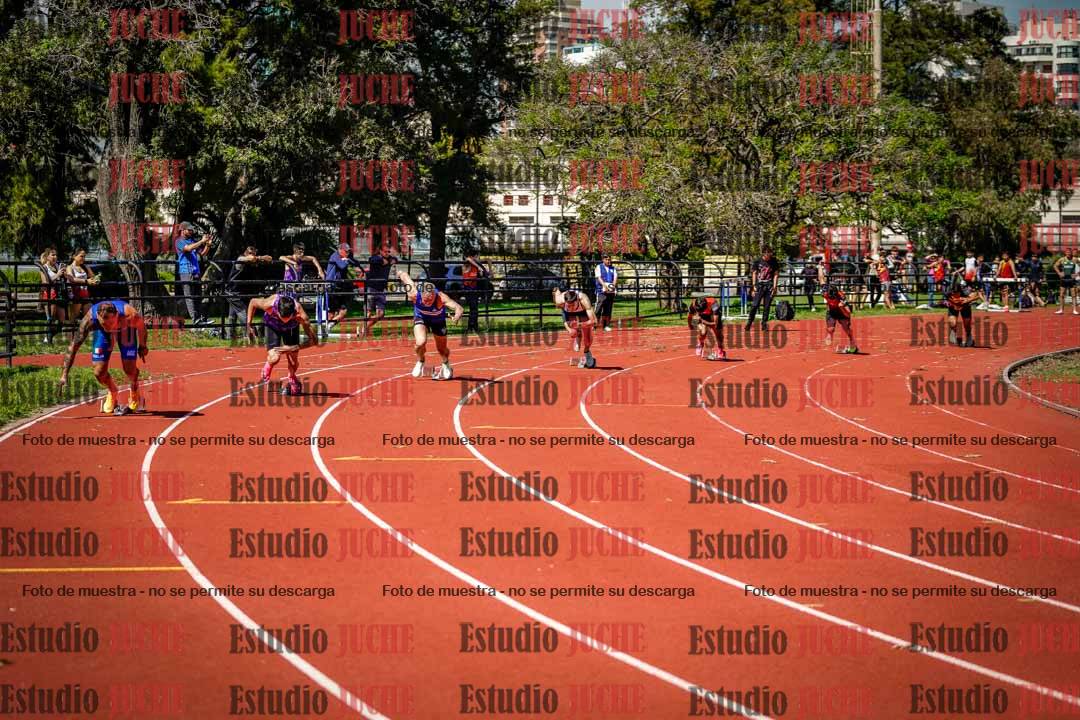 Fotos de los 200 m llanos de varones