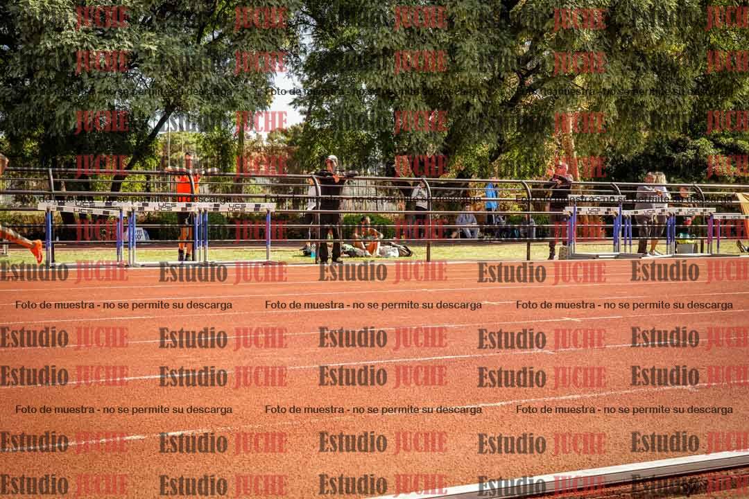 Fotos de los 100 m llanos de varones