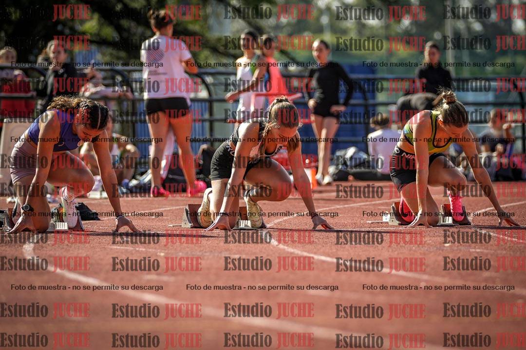 Fotos de los 100 m llanos de mujeres