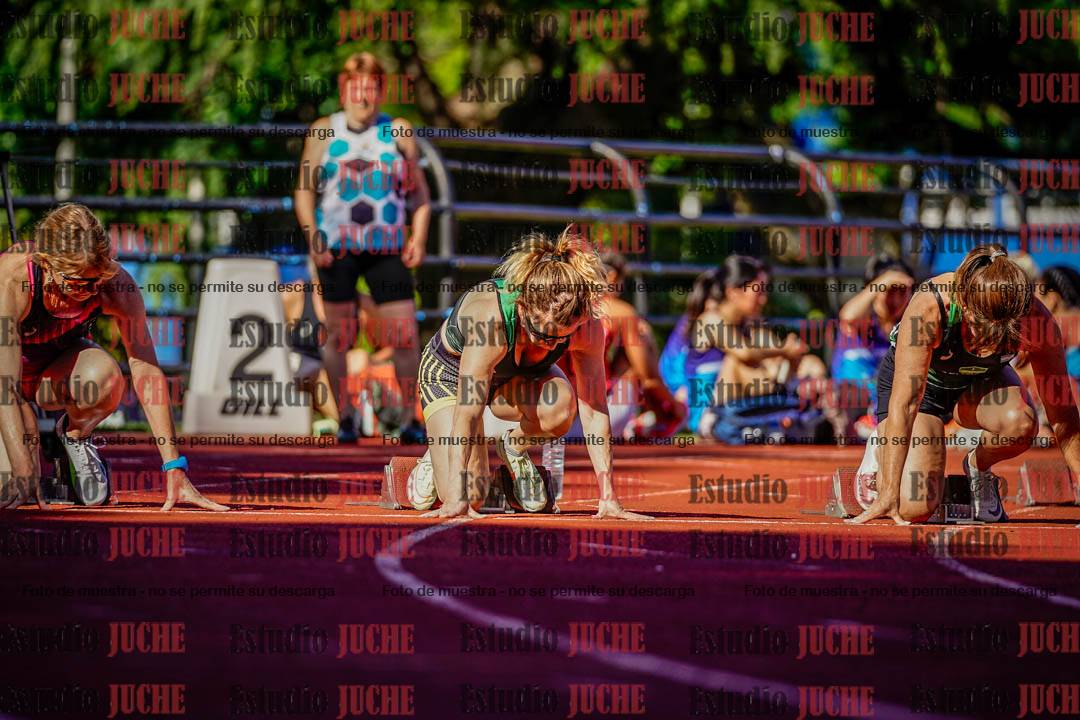 Fotos de los 100 m llanos de mujeres