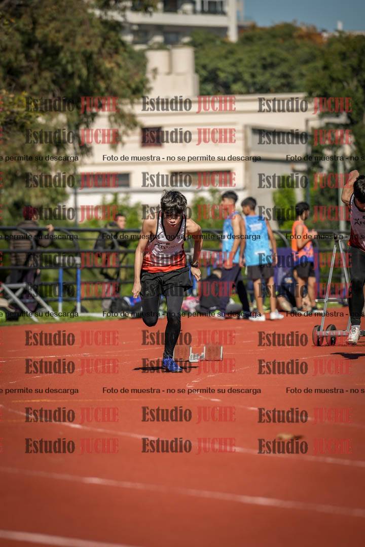 Fotos de los 200 m llanos de varones