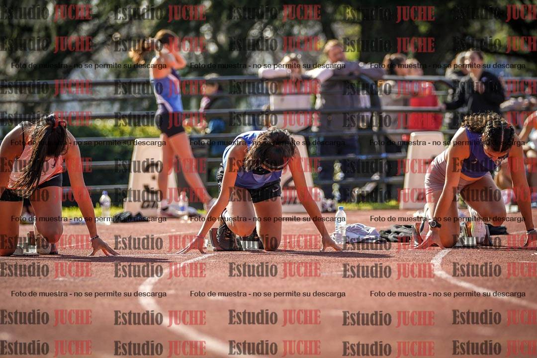 Fotos de los 100 m llanos de mujeres