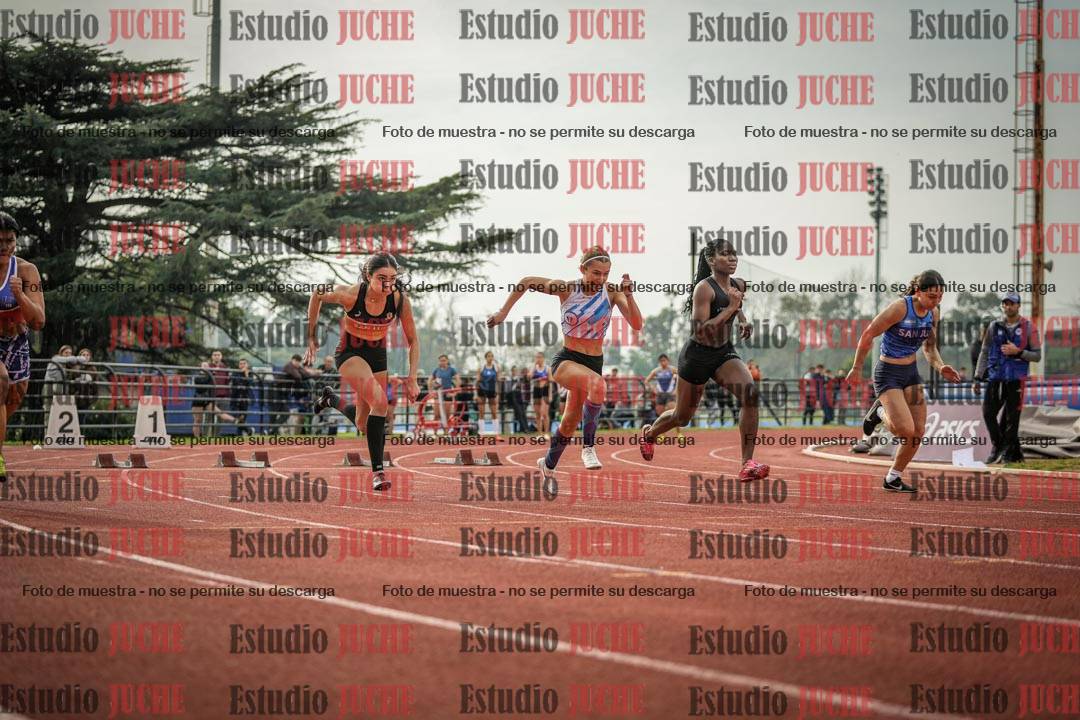 Fotos de los 100 m llanos de mujeres
