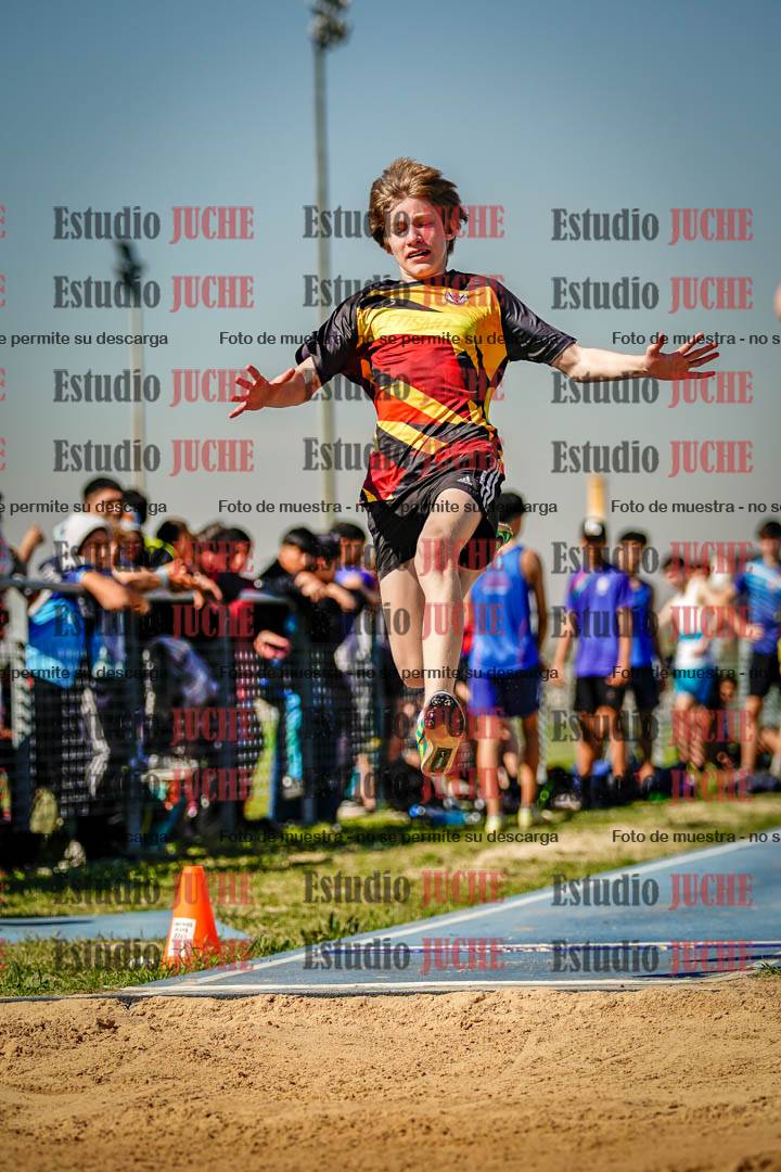 Fotos del salto en largo de varones