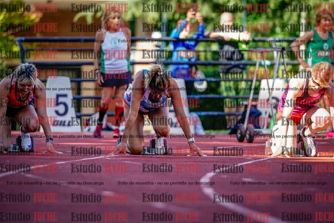 Fotos de los 100 m llanos de mujeres