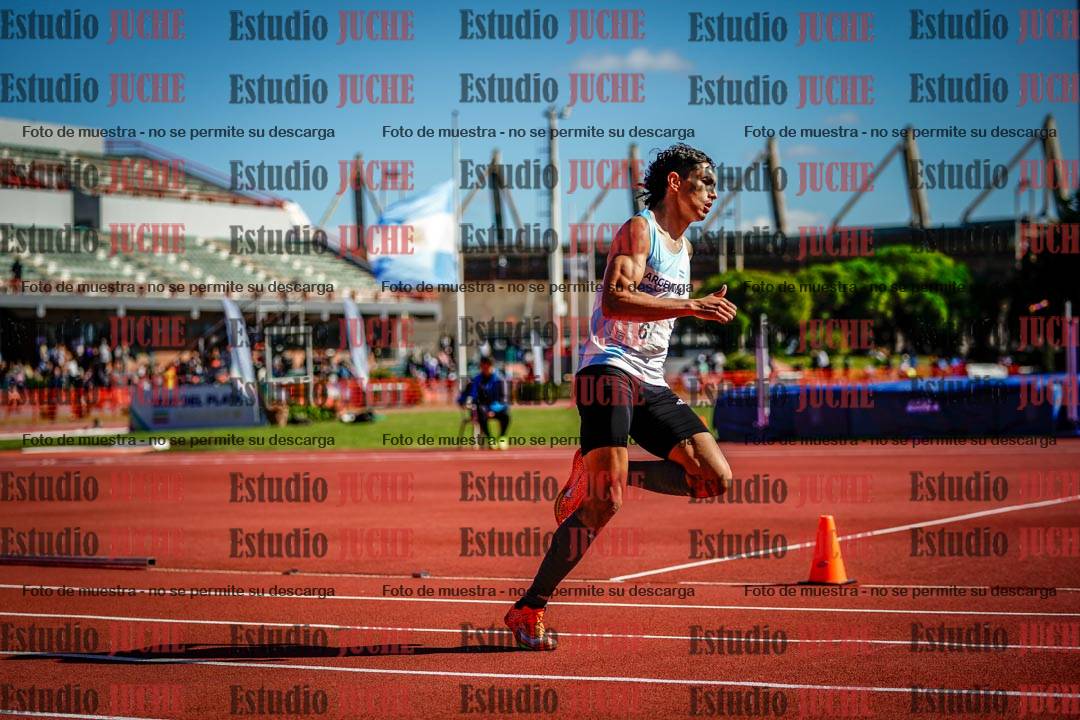 Fotos de los 400 m llanos de varones - FINAL