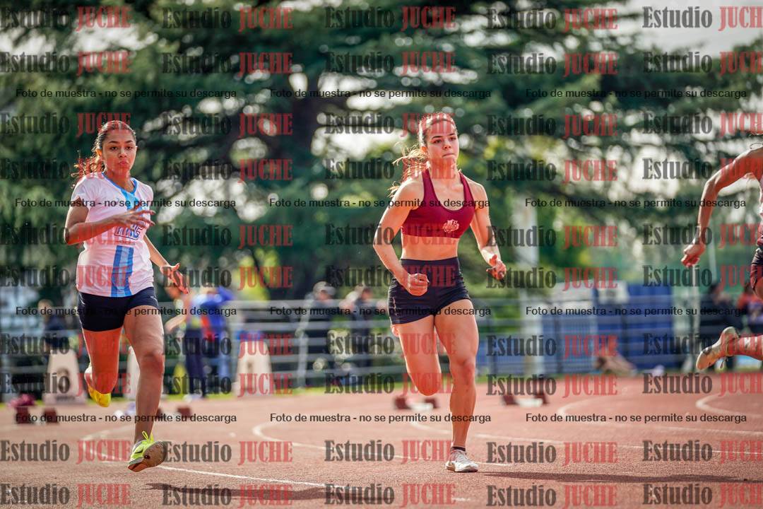 Fotos de los 100 m llanos de mujeres