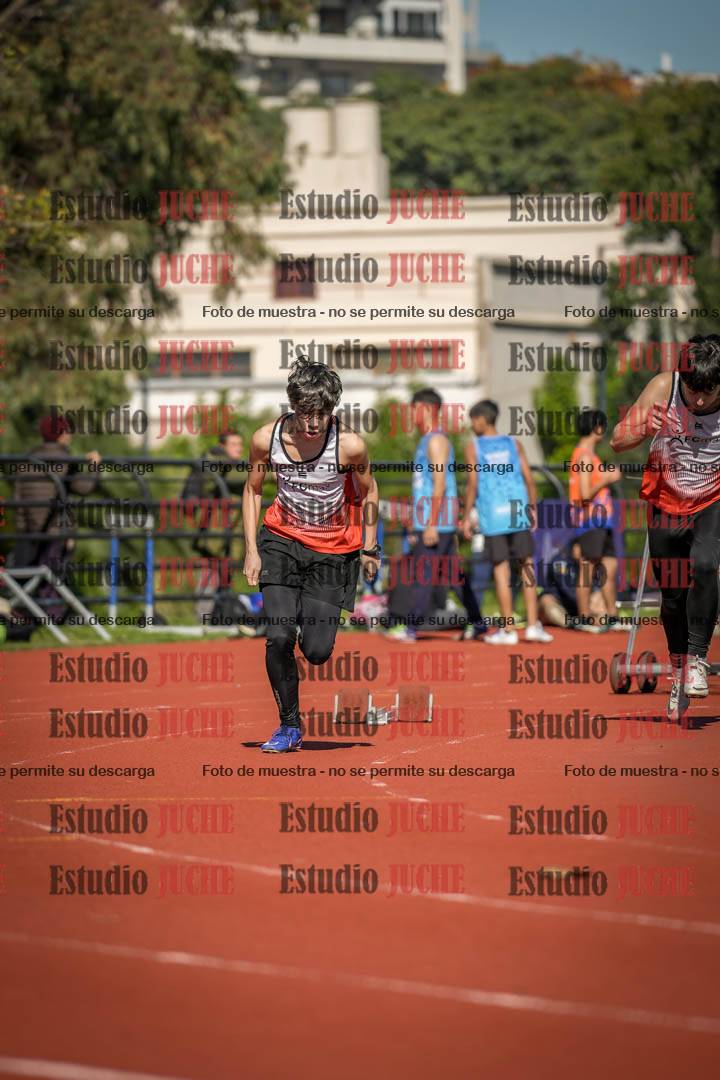 Fotos de los 200 m llanos de varones