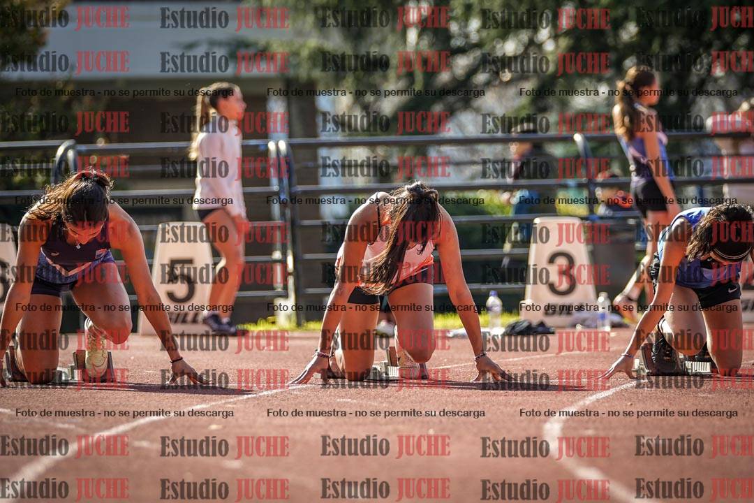 Fotos de los 100 m llanos de mujeres