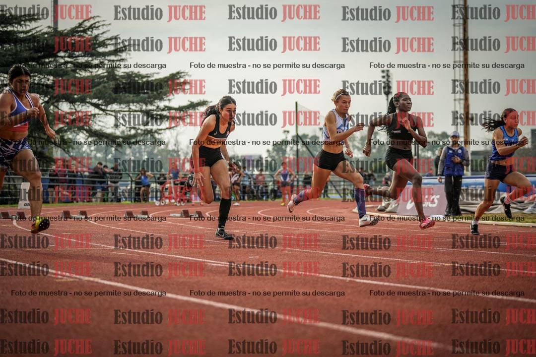 Fotos de los 100 m llanos de mujeres
