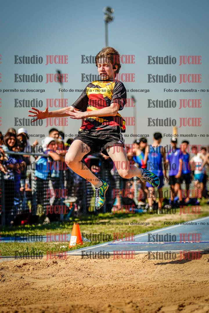 Fotos del salto en largo de varones