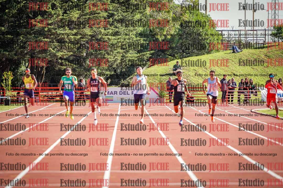 Fotos de los 400 m llanos de varones - FINAL