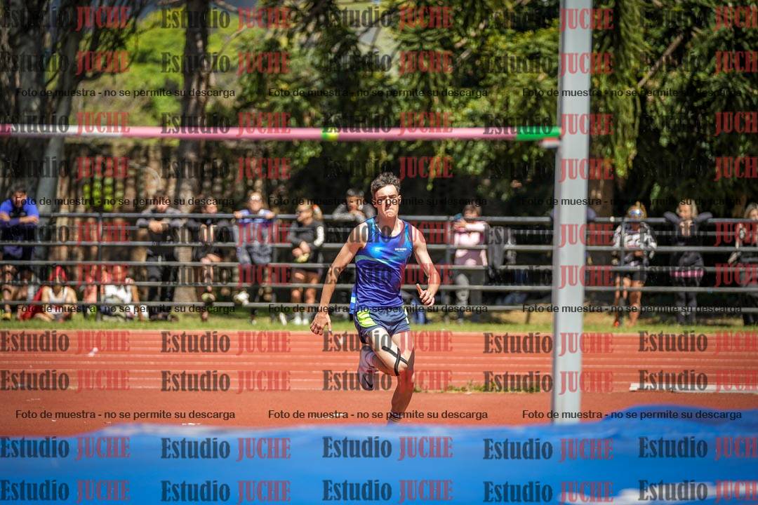 Fotos del salto en alto de varones